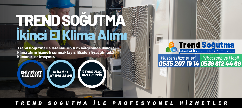 İstiklal İkinci El Klima Alımı