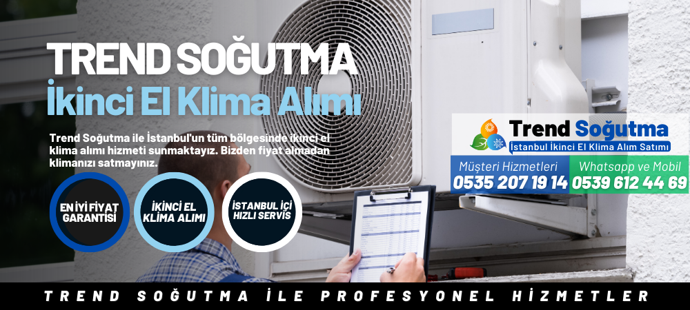 Taşdelen İkinci El Klima Alımı