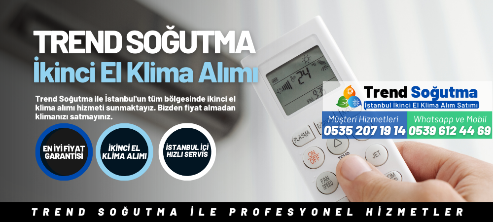 Değirmenköy İkinci El Klima Alımı