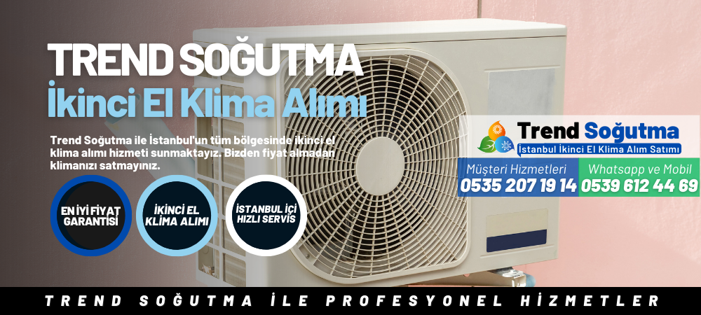 Söğütlüçeşme İkinci El Klima Alımı