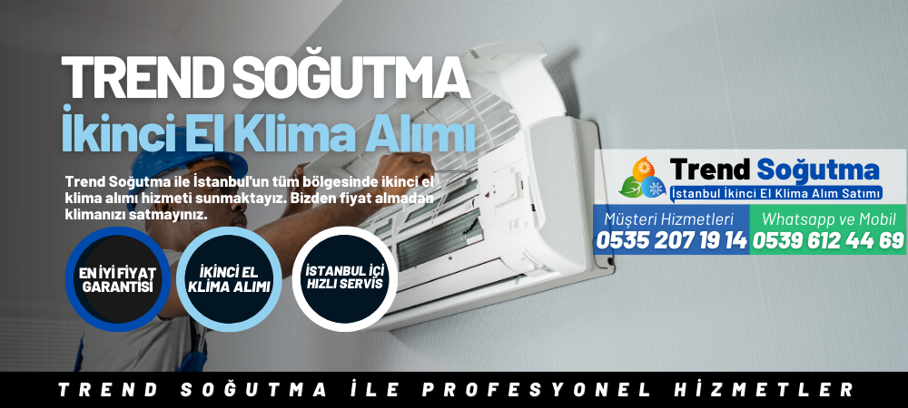 Altunizade İkinci El Klima Alımı