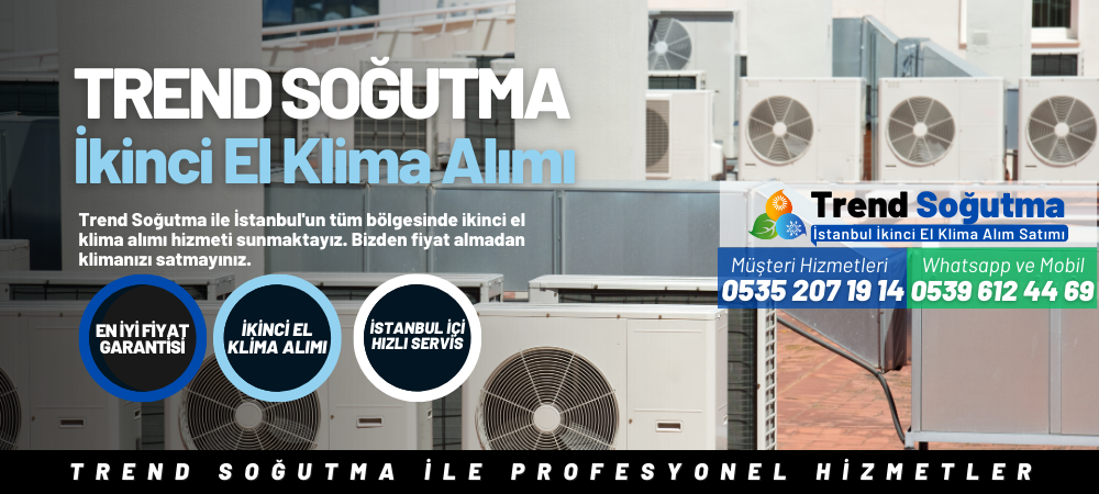 Taşdelen İkinci El Klima Alımı