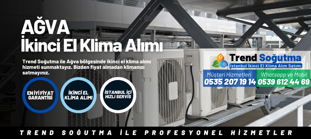 Ağva İkinci El Klima Alımı