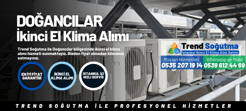 Doğancılar İkinci El Klima Alımı