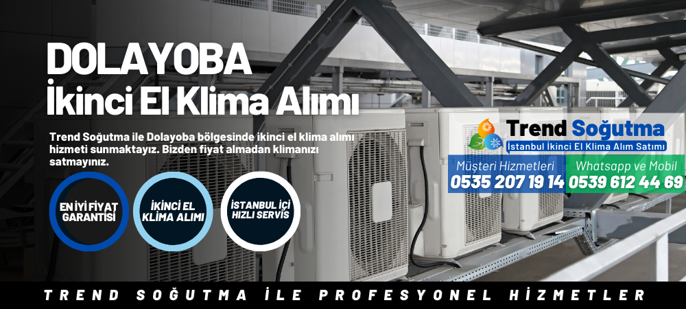 Dolayoba İkinci El Klima Alımı