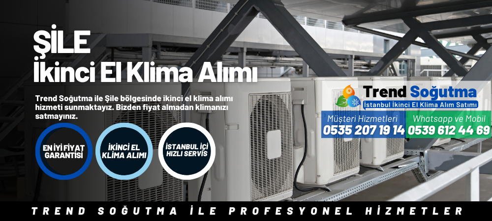 Şile İkinci El Klima Alımı