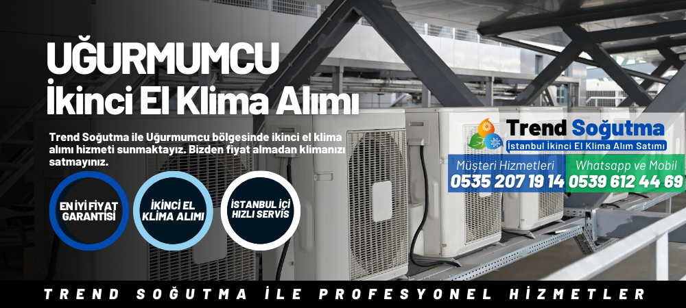 Uğurmumcu İkinci El Klima Alımı